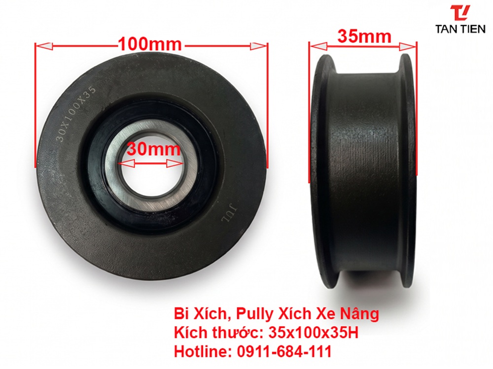 Bi Xích Xe Nâng 30x100x35H